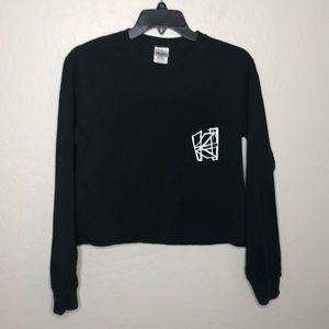 Harmonik Pullover Sweater Ribbed Knit Long Sleeve